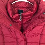 Rampage  Womens Puffer Jacket Size Small Zipped Front Polyester Red Photo 6