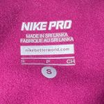 Nike  Pro Berry Color Cowl Neck Athletic Top Size S Photo 9