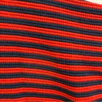 EXPRESS Red and Navy Striped A-Line Fit & Flare Skater Dress - Small Photo 5