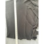 Korye Black Waffle Knit Cowl Neck Long Sleeve Pullover Top Photo 5