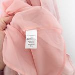 ASTR Womens Dress Size S Pink Satin Puff Sleeve‎ Mini Babydoll Coquette Milkmaid Photo 4