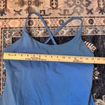 Halara  SoftlyZero Plush Backless Active Dress Warm Mid Blue Athletic Size Medium Photo 9