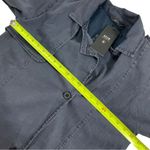 NEUW Dusk Trench Coat in Steel Jacket Blue Size 6 Photo 11