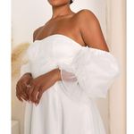 Lulus NWT True Excellence White Bustier Off Photo 3