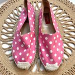 Valentino Garavani  Hot Pink Polka Dot Espadrille Flats Size EU 38 Photo 1