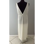 Vintage Kayser Nightgown Womens 36 Ivory Satin Maxi Fairy Whimsy Princess Size M Photo 4