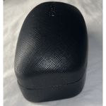 Salvatore Ferragamo  CROSSHATCH LEATHER‎ SUNGLASSES CASE BLACK Photo 3