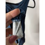 Beyond Yoga  Weekend Traveler Sleeveless Tank Top Women's XS Blue Boxy Crop Relax Photo 4