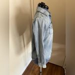 Treasure & Bond  denim pearl snap shirt womens XS 19x28 blue Photo 3