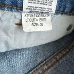 See Thru Soul High Rise Boyfried Denim Shorts • Sz 26 Blue Photo 8