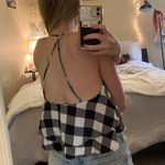 Forever 21 Plaid Flowy Tank  Photo 1