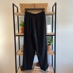 Ralph Lauren Lauren High-Rise Wool Straight Leg Career Dress Pant Trouser, 12 Photo 3