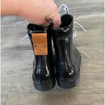 See By Chloe  Florrie Rain Boots black 37 logo lace combat style Photo 2