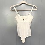 Free People NEW HAH Walking On Eggshells Under The Wire Mesh Bodysuit XS Photo 2