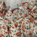 Body Central  Floral Blouse with Puff Sleeves Photo 3