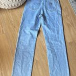 A 94 High Straight Jean Blue Size 26 Photo 4