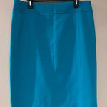 Loft  Teal Blue Skirt Size 12 Photo 0