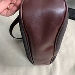 Etienne Aigner 🤎  Brown Leather & Canvas Shoulder Bag | Classic Buckle Hobo Photo 9