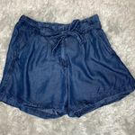 Max jeans  Lightweight Chambray High Waist Shorts Sz 8 Photo 0