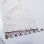 Raquel Allegra Linen Blend White Pleated Crop Pants Pull On High Rise Size 2 Photo 7