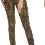 J. McLaughlin  Lexi Jean Leopard Animal Print Neutral Skinny Denim Photo 0