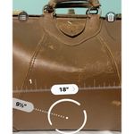 Vintage Leather Doctors Bag With Brass Hardware & Handle Photo 6