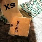 Anthropologie  Tiny Top Sleeveless V-Neck Side Tie Floral Blue XSmall Photo 2