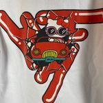 Hello Kitty Hypland x  Car Break White Hoodie Kangaroo Pocket Size‎ Small Photo 10