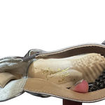 Thalia Sodi  Gold-Tone Rhinestone Wedges 8.5 Photo 9