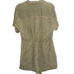 Urban Outfitters  UO Valerie Surplus Romper Olive Green Outfit NWT women’s large Photo 6