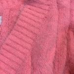 Lucky Brand  Women Medium Barbiecore Pink Fuzzy V-Neck Taylor Swift Sweater‎ Photo 1
