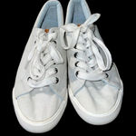 Rocket Dog  light grey fabric low top sneakers w laces women’s size 7.5 Photo 0