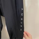 AMBUSH Logo Print Stirrup Pant Leggings Black High Rise Size 2 Photo 5