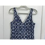Ralph Lauren Lauren Dress Size 10 Blue Sleeveless Summer Preppy Country Club Photo 1
