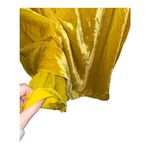 Maeve  velour mustard skirt size small Photo 3