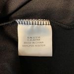 Papillon Dress M Black Floral Georgette Strappy V-Neck Sleeveless Above Knee New Photo 8