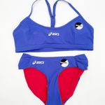 ASICS Beach Volleyball Bikini Set Size Large NEW Reversible UPF Protection NWOT Photo 0