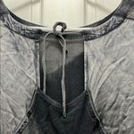 XCVI Charcoal Gray Mixed Media Textured Long Sleeve Top - Size Large Photo 9