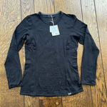 Patagonia Women’s Capilene Midweight Base Layer Crew Shirt Small Black NWT Photo 0
