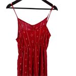 Salty Lemon Salty‎ Lemon Red Jumpsuit Size Medium Photo 3