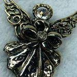 Religion Angel Pin Brooch Silver Gold Color Christian Church Halo Wings Guardian Photo 3