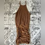 Free People  One Katya Thermal Mini Dress in Cinnamon Photo 2