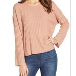 Madewell Crewneck Pullover Ribbed Sweater Size X-Small Relaxed Fit Girly Cozy Photo 0