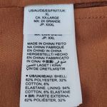 Terea by Andrea Pitter Terra Cotta Ribbed Knit Tie Photo 6