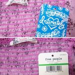 Free People NEW‎ Intimately  Caught Up Printed Slip Dress, Pink, Large Photo 15