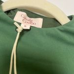 Revolve NWT Camila Coelho Blake Asymmetrical Crop Top in Green Size Small Photo 3