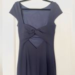Katie May  Madison Navy Blue Twist Maxi Dress Gown Photo 5