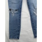 Good American Jeans Womens Size 10/30 Blue Good Legs Skinny High Rise Distressed Photo 2