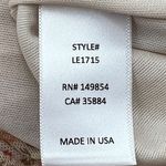 Anthropologie Sage The Label Ciao Rome Flare Pants Orange Floral Print Photo 4