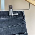 H&M High Waist 360 Stretch Size 26 Skinny Jeans Grunge Dark Wash Photo 3